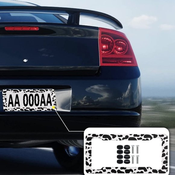 Cow Print Universal Waterproof Coasters - Picture 3 of 7